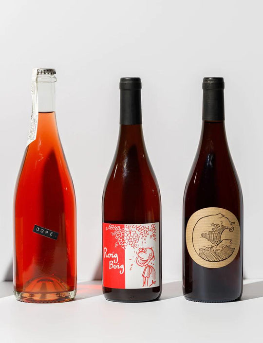 Three rose wines in a row
